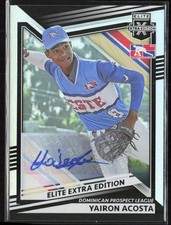 2022 Panini Elite Extra Edition #194 Yairon Acosta Signatures