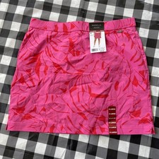 Rafaella Women s Skort Size XL Hot Pink Tropi...