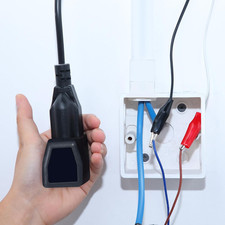 Circuit Breaker Finder Adapter Accessory Kit Leads Tester with Clips, Light Sock