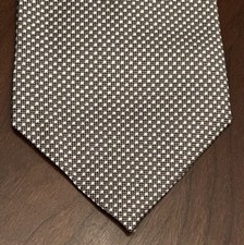 Embassy Row Gray 100% Silk Men’s Neck Tie Made In USA
