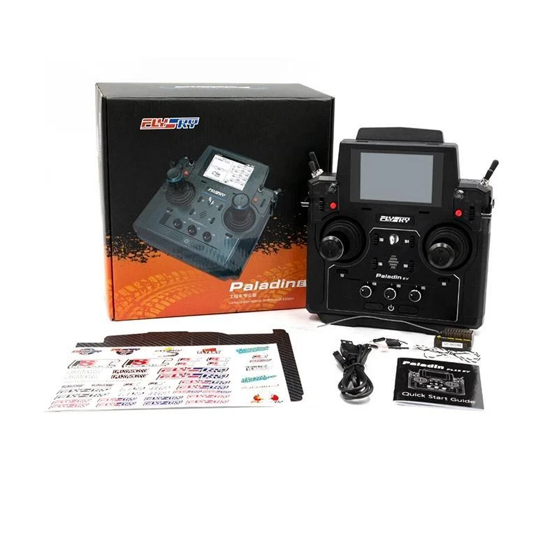 Flysky 18CH PL18EV Transmitter Radio System FGR12B Receiver RC Boat Car Model - Image 2 of 4