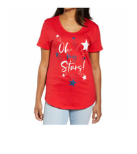 GALT Ladies Americana Tee, Comfort Fashion Fit - NWT! Made in USA