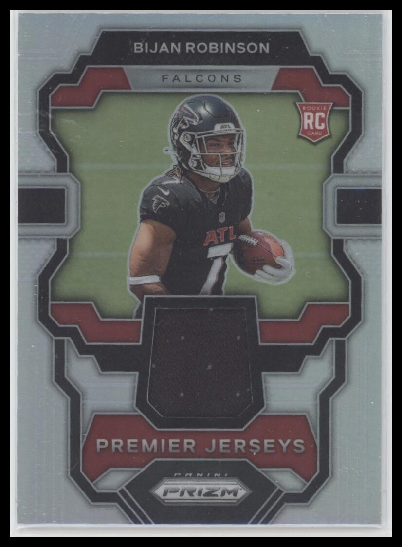 #PJ-BR Bijan Robinson 2023 Panini Prizm Premier Jerseys