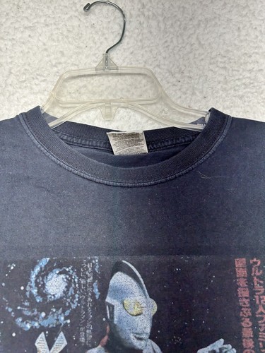 Vintage Ultraman Shirt Herren M Medium schwarz tolles Monster Battle Movie Poster - Bild 3 von 11