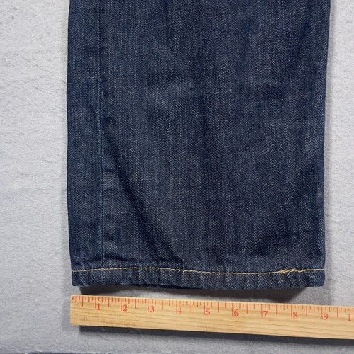 Levis 505 Jeans Herren 42x29 Dark Wash Blau Denim Regular Fit Straight Leg - Bild 5 von 14