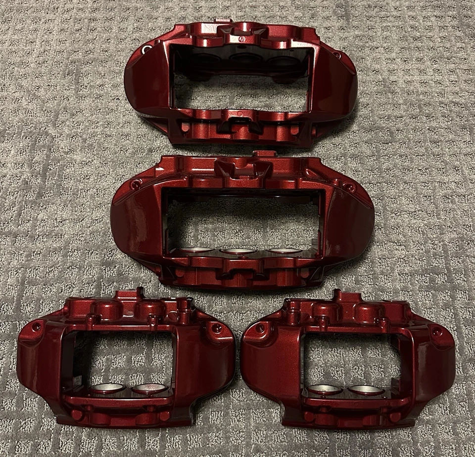 2018-21 JEEP GRAND CHEROKEE TRACKHAWK BREMBO BRAKE CALIPER SET 🔥 NEW POWDERCOAT - Image 3 of 4