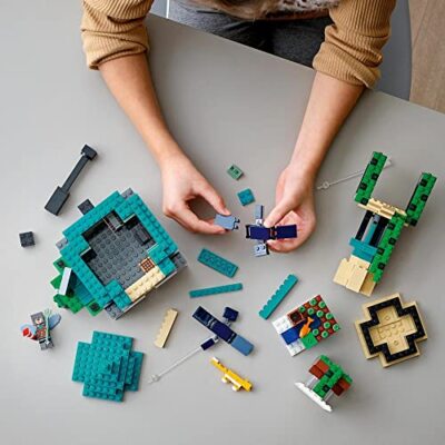 LEGO 21173 Minecraft Tower of The Sky Toy for Boys and Girls with