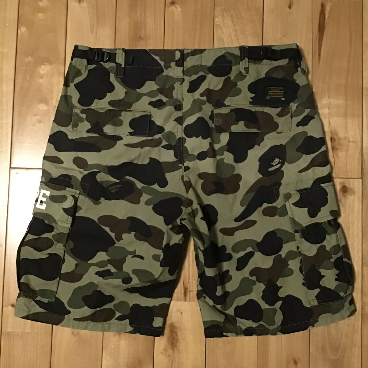 BAPE Cargo shorts 1st camo green A Bathing Ape Size M | eBay
