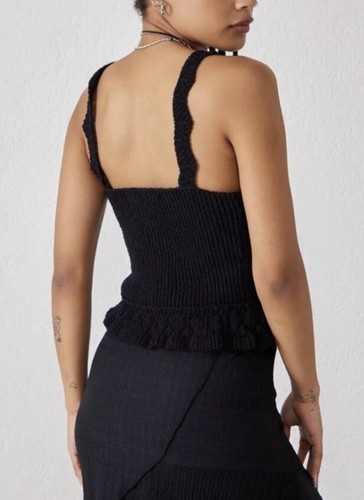 Urban Outfitters UO Carmella Lace Up Sweater Tank Top Size Small EUC - Bild 4 von 6