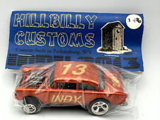 Hot Wheels Hillbilly Customs 1955 Chevy Bel Air Gasser, 2013 Indy Show 1:64, NIB