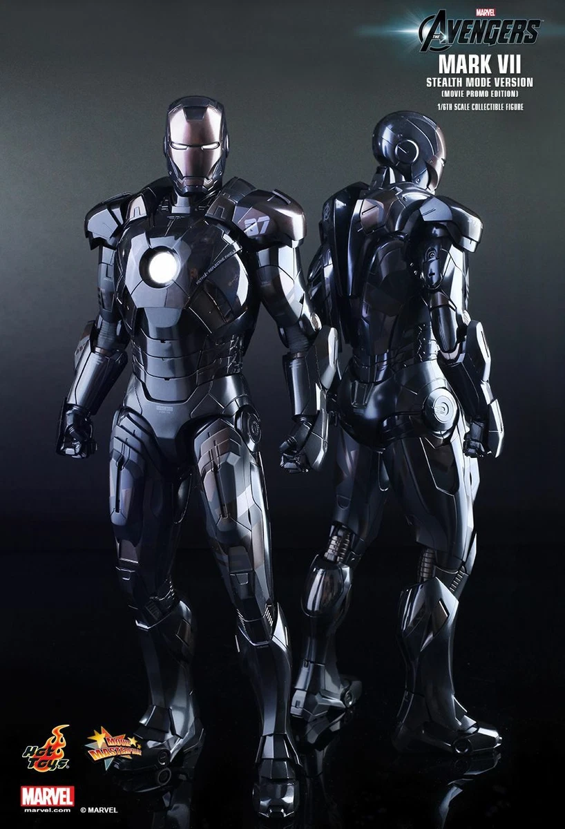 DHL 1/6 HOT TOYS MMS282 THE AVENGERS IRON MAN MARK VII STEALTH MODE VER FIGURE