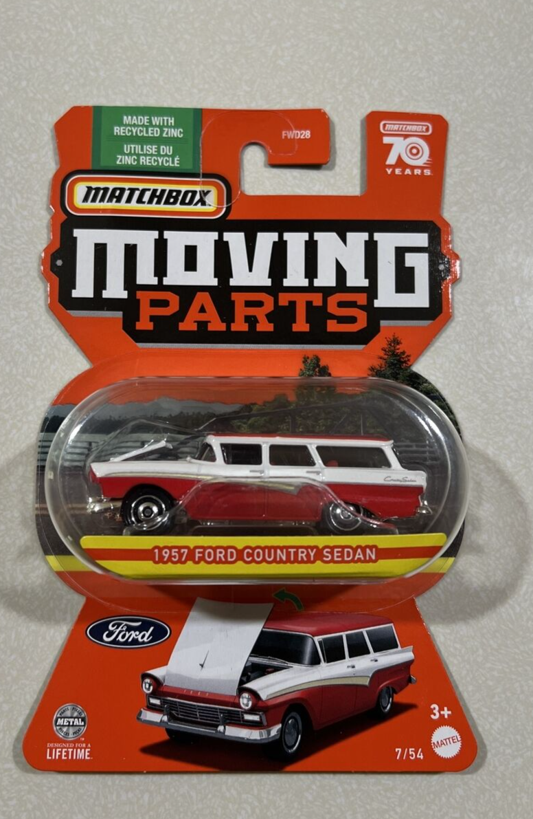 NEW 2023 Matchbox MOVING PARTS 1957 Ford Country Sedan VHTF | eBay