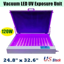 Used Qomolangma Tabletop Precise 24.8 x 32.6in 120W Vacuum LED UV Exposure Unit