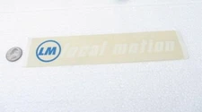 LOCAL MOTION surfboards STICKER Local motion transfer decal LM Hawaii / LARGE 9'