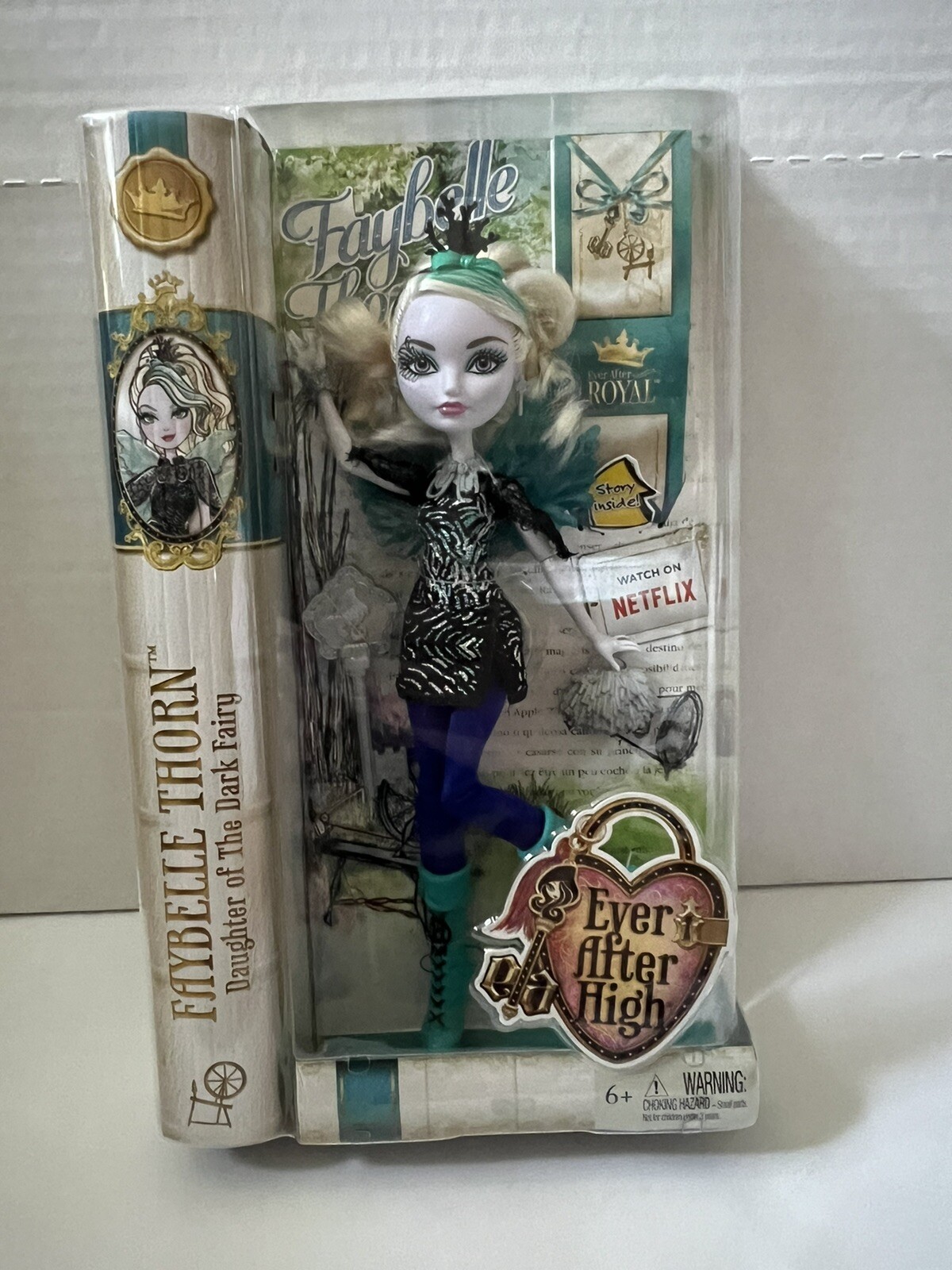 Muñeca Ever After High Faybelle Thorn NRFB Mattel Netflix NUEVA
