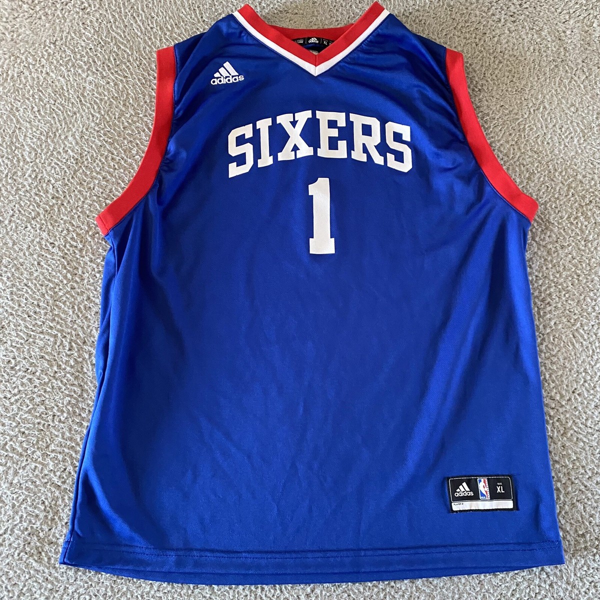 Adidas NBA Jersey Philadelphia 76ers Michael Carter-Williams Red