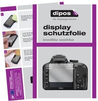 6X Schutzfolie FüR Nikon 3400 Klar Displayschutzfolie Folie Display Schutz Dipos