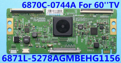 LG T-con Board 6870C-0744A V17_60_UHD TM120-Apollo17_CIC For 60'' TV Display