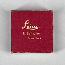 Leica E. Leitz, Inc. New York Summicron Skylight Lens Filter red BOX ONLY