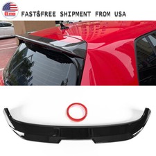 For Golf7 Mk7 Mk7.5 Gti Gtd R 2014-2021 2016 Glossy Black Rear Roof Spoiler Wing