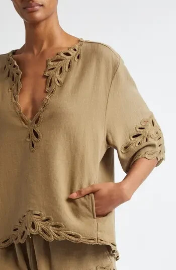 花音様　ISABEL MARANT ÉTOILE シルクチュニック 花音様 ISABEL MARANT ÉTOILE シルクチュニック
