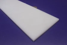 Hdpe White Bar 3/16" (.188") Thick x 3.50" Wide x 24" Long, 4 Pcs, 8 Ft Total