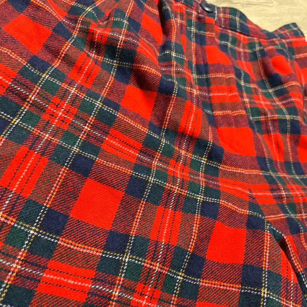 Vintage Authentic Pendleton Tartan Wool Shorts Size 12 | eBay