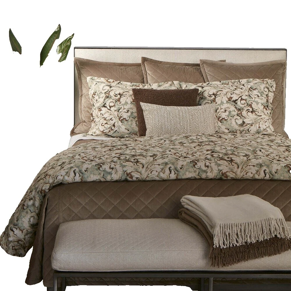 Edredones geométrico marrón, colchas y cobertores para cunas