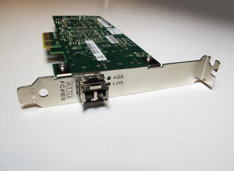 ATTO FC41ES 216V101C Rev D Fibre Network PCIe Card for Avid Unity - Excellent - Image 2 of 4