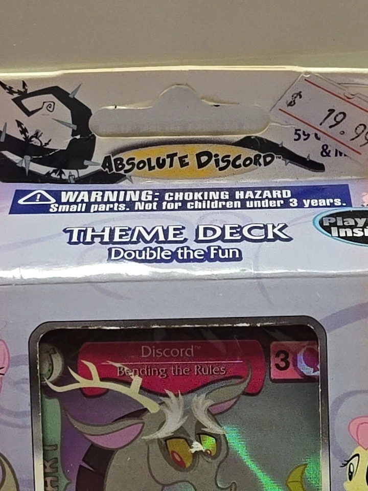 My Little Pony CCG Trading Cards Absolute Discord Bending The Rules & Theme Deck - Image 4 of 4