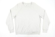 AND NOW THIS LIGHT GRAY SMALL CREW SWEATSHIRT SWEATER MENS PREOWNED