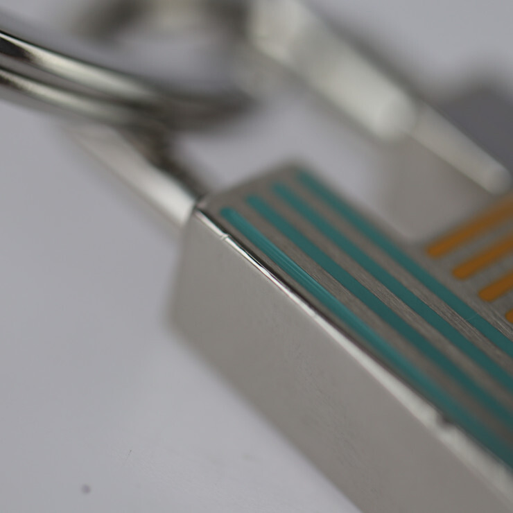 HERMES key ring - CADENAS QUIZZ RAINBOW Cadena Quiz Rainbow
