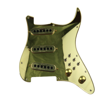 Prewired Strat Pickguard Vintage Tri-Sonic Alnico Pickups For Brian May Guitar