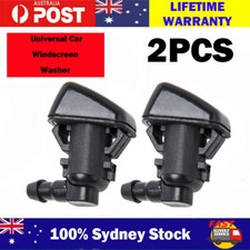 Universal Car Windscreen Washer Wiper Sprayer Nozzle Front Window Spray Jet AU