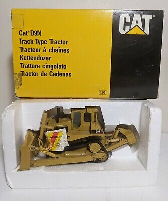 Brand New In Box Vintage NZG Modelle CAT D9N Track Type Tractor 1:50 Scale #298 