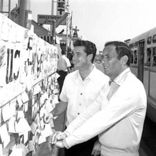 Regis Philbin, Joey Bishop On The Joey Bishop Show 1960S Old Tv Photo 5