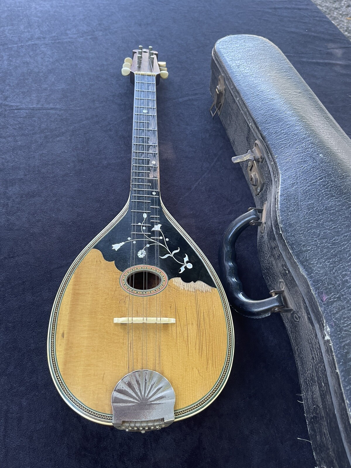 Rare Croatian Serbian Prim Tamburitza Mandolin 1920’s Instrument Bencic ...