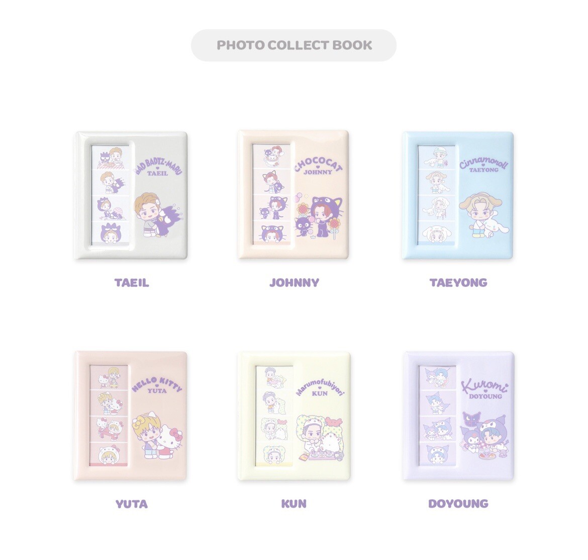 NCT x Sanrio 2nd Line up Official MD PHOTO COLLECT BOOK 4