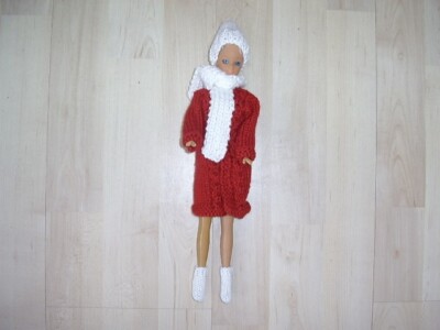 handgestrickte Barbie Puppenkleidung/ Outfit