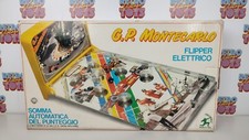 FLIPPER ELETTRONICO GP MONTECARLO FORMULA 1 ARCOFALC FERRARI PINBALL VINTAGE G.P