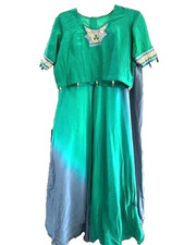 3 pc Indian Pakistani Ethnic Desi Outfit Salwar Kameez Fancy Beaded - Large