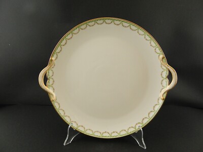 Antique Tray with Liberty Handles GDA Limoges First 900 Garland of Roses