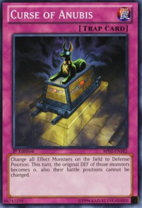 Curse of Anubis - BP02-EN182 - Common - 1st Edition x3 - Lightly Played