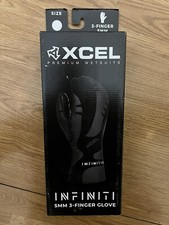 Xcel Wetsuit Gloves 5mm Infiniti 3 Finger Claw For Surfing  AN057380 - Black XXS