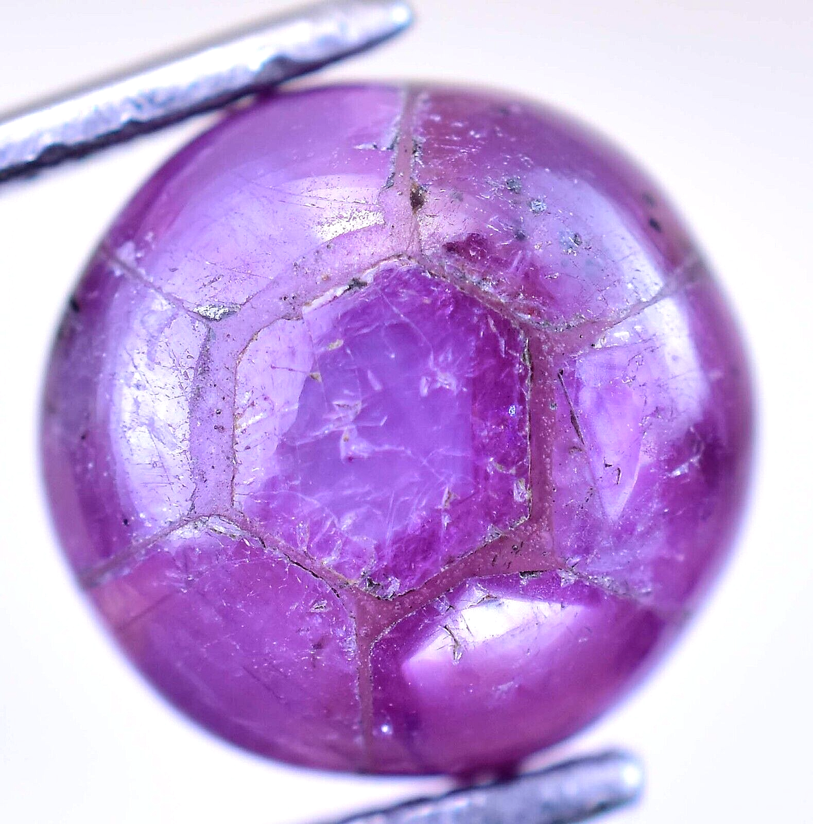 Extremely Rare Ct Natural Trapiche Ruby Earth-Mined AGL