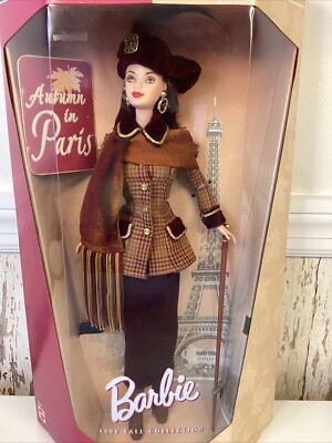 Premium AI Image | Autumn in Paris Barbie