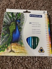 Staedtler Triangular colored pencils 24 Pc