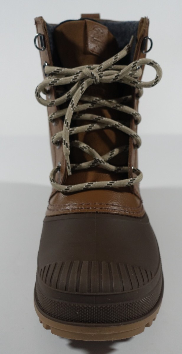 Kamik Hemlock Waterproof Winter Boots Men\'s 9 Ankle Height Brown MADE IN USA Kamik Hemlock Waterproof Winter Boots Men main image 4