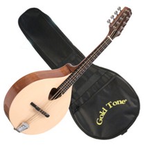 GOLD TONE Mandola 8-string viola style tuning MANDOLIN w/ Gig Bag - Solid Spruce