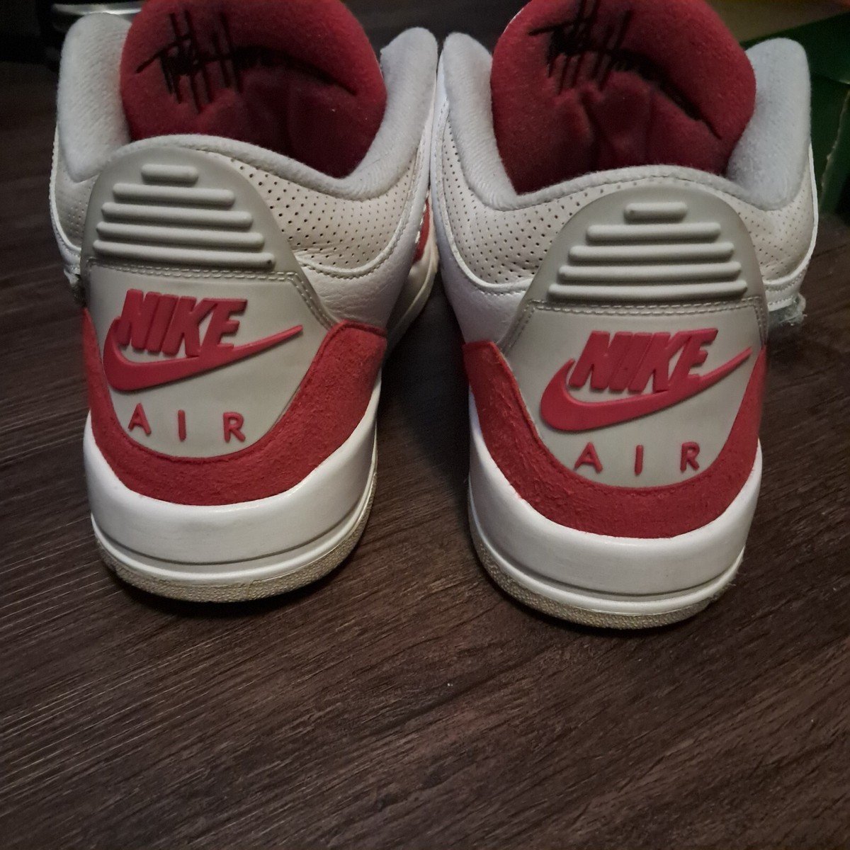 Jordan 3 Retro Tinker Air Max 1 ''Red' - Size 10.5 ( CJ0939-100